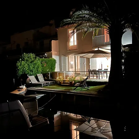Villa Grande De 130 M2 Avec Et Amarrage Privé 14x8m Grimaud